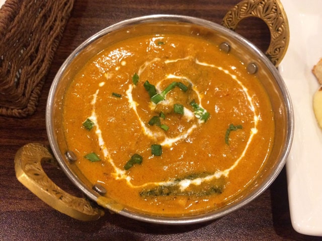 カリーナの日替わりオクラとチキンカレー