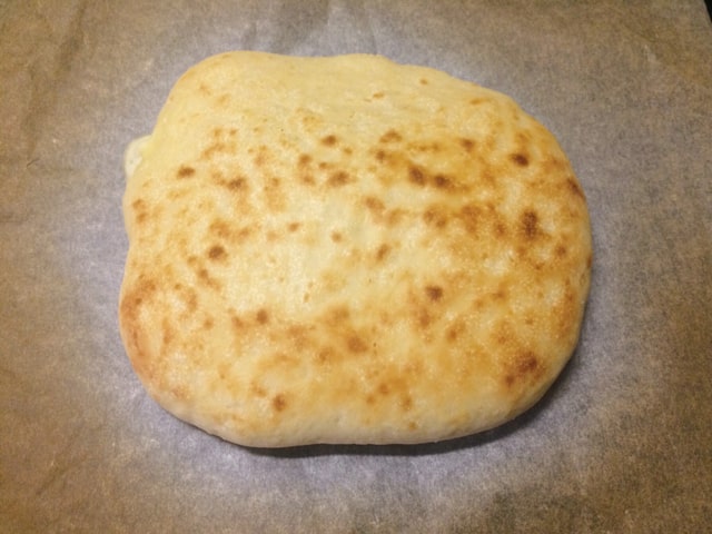 オーブンでの焼きあがり